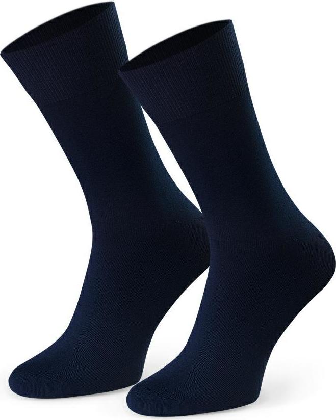 Tmavomodré pánske bambusové ponožky Art.149 WK007, NAVY BLUE Veľkosť: 41/43