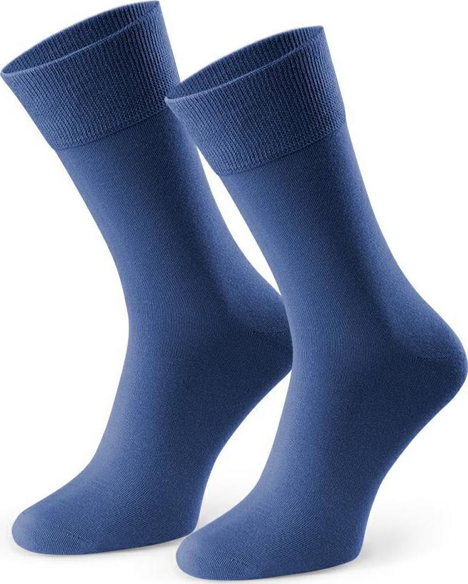 Modré pánske bambusové ponožky k obleku Art.124 TM04, DENIM Veľkosť: 41/43