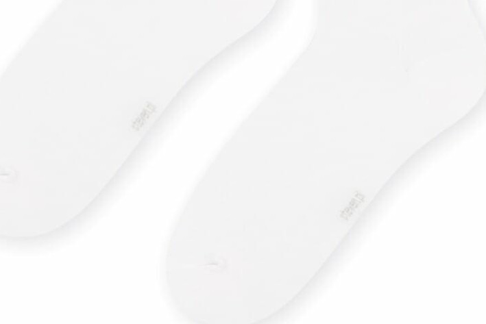 Biele dámske bambusové ponožky Art.059 NC001, WHITE Veľkosť: 35/37