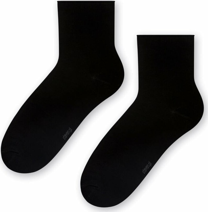 Čierne dámske bambusové ponožky Art.059 NC005, BLACK Veľkosť: 35/37