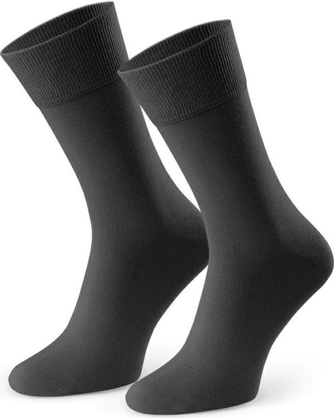 Grafitové pánske bambusové ponožky k obleku Art.124 Art.124 TL02, GRAPHITE Veľkosť: 41/43