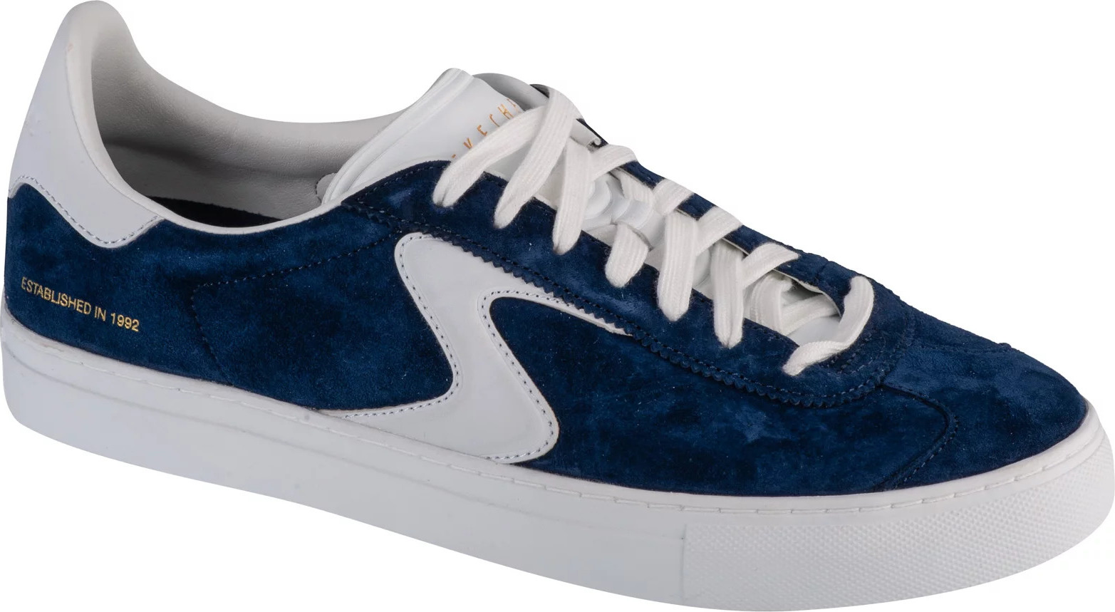 Tmavomodro-biele pánske štýlové tenisky Skechers Arch Fit Legend - Hamor 254000-NVY Veľkosť: 42