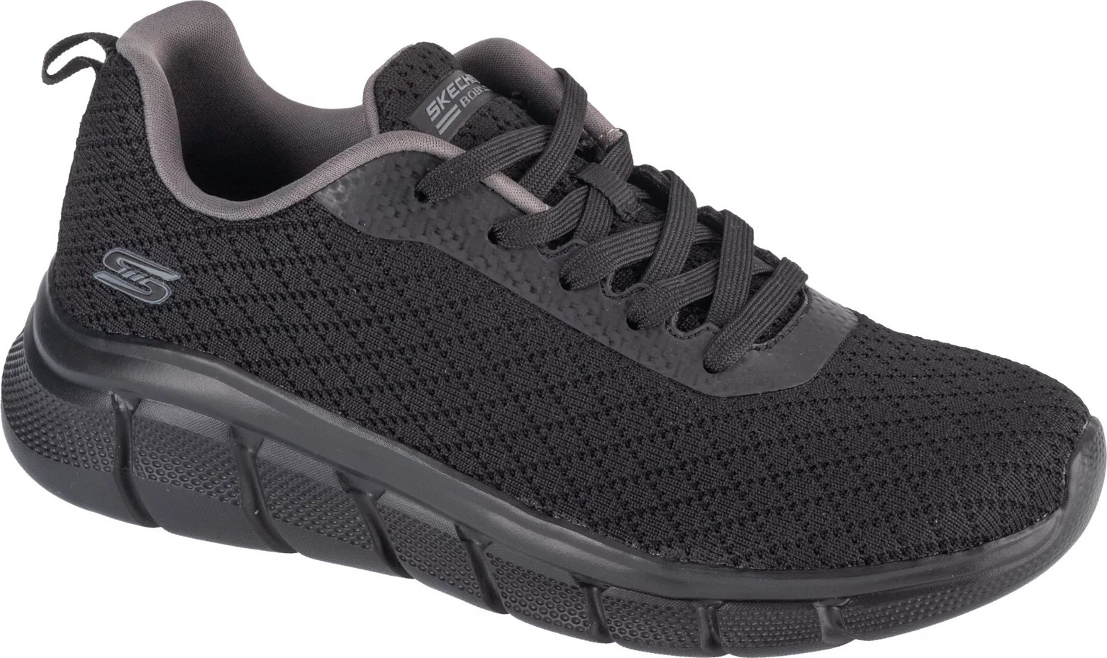 Čierne dámske tenisky Skechers Bobs Sport B Flex - Quick Pivot 117328-BBK Veľkosť: 36