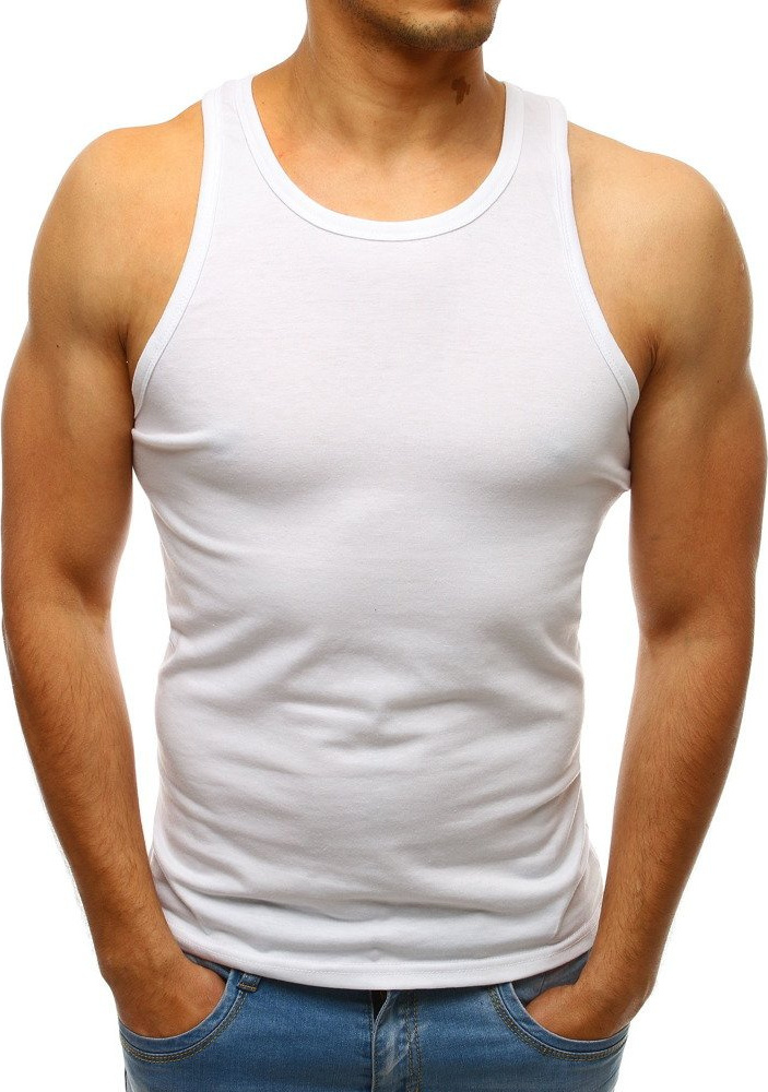 Biele pánske tielko rx3497 Veľkosť: 2XL