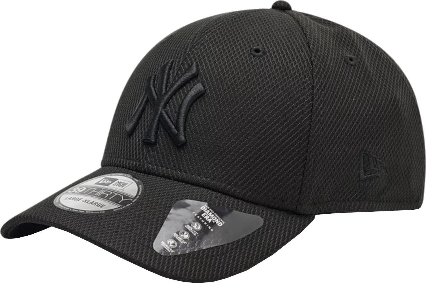 Čierna pánska šiltovka New Era 39THIRTY New York Yankees MLB Cap 12523910 Veľkosť: S/M