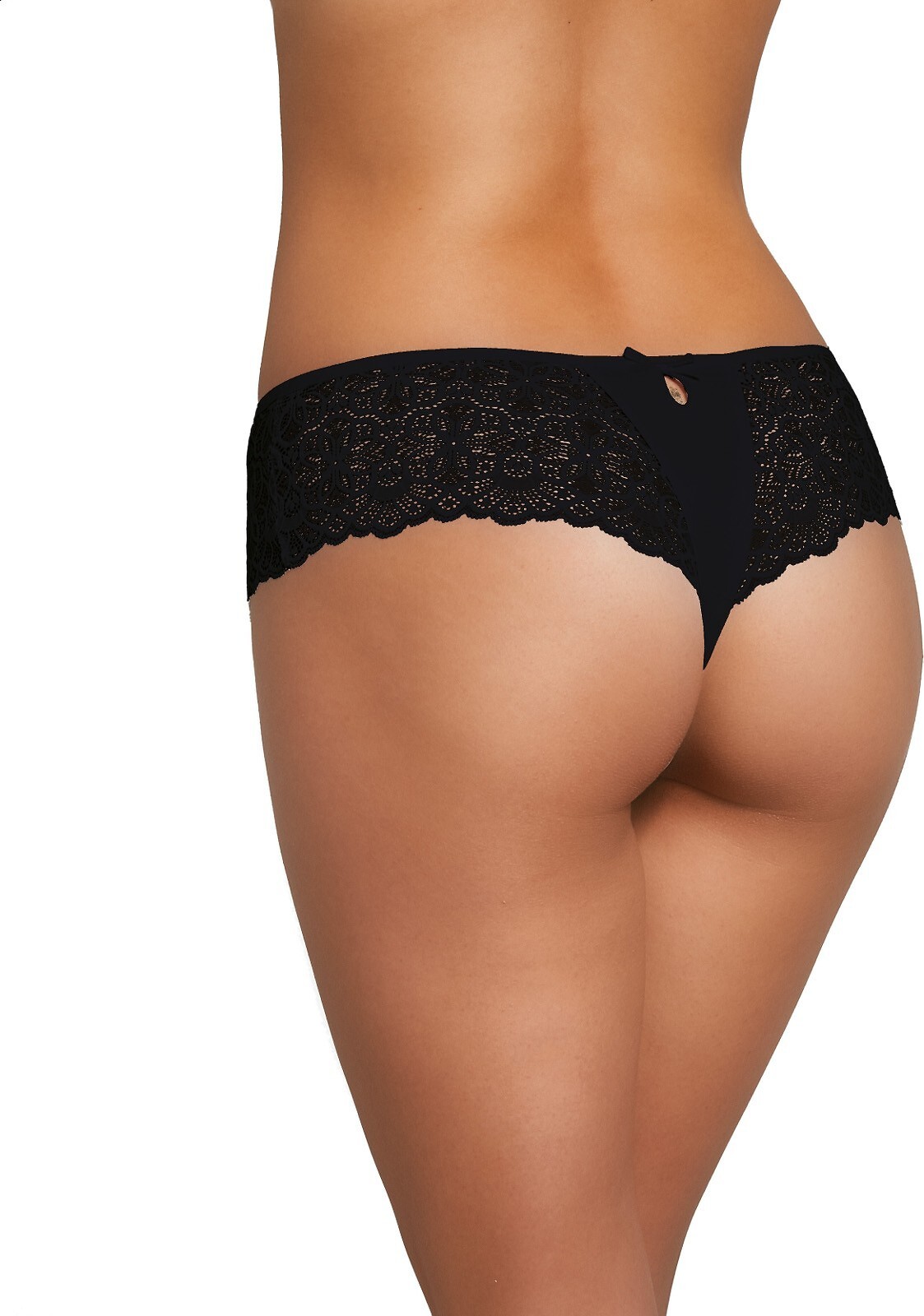 Čipkové brazilky Gabidar 91 S-XL Veľkosť: M, Barva: čierna