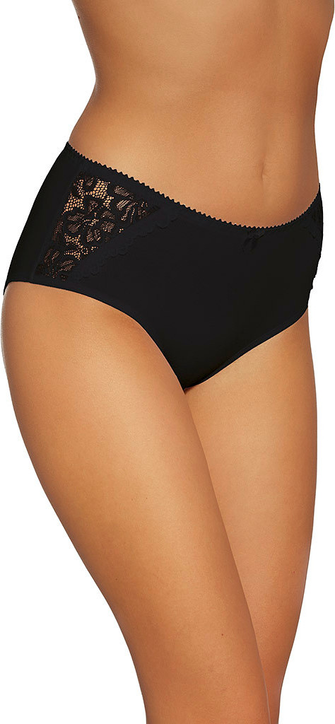 Nohavičky s čipkou Gabidar 139 M-2XL Veľkosť: L, Barva: čierna