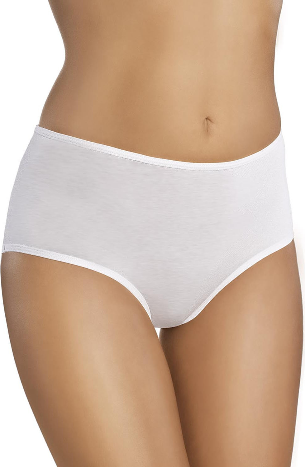 Klasické basic nohavičky Gabidar 18 S-2XL Veľkosť: 2XL, Barva: biela