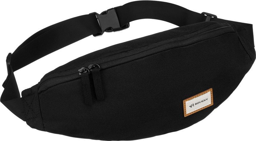 Rovicky čierna dámska klasická ľadvinka R-SN01 Veľkosť: ONE SIZE