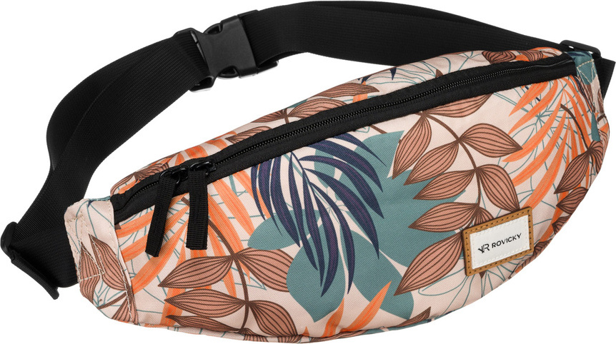 Rovicky béžovo-hnedá dámska vzorovaná ľadvinka R-SN01 05 Veľkosť: ONE SIZE