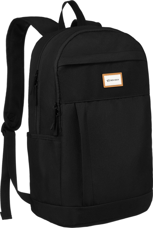 Rovicky čierny dámsky klasický batoh R-PST Veľkosť: ONE SIZE