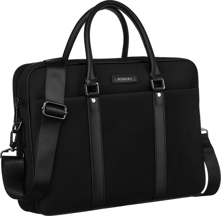 Rovicky Čierna elegantná taška na notebook R-C5900 Veľkosť: ONE SIZE
