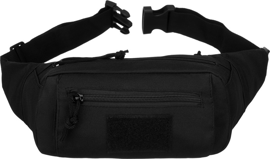 Rovicky čierna priestranná ľadvinka z polyesteru RN-01 Veľkosť: ONE SIZE