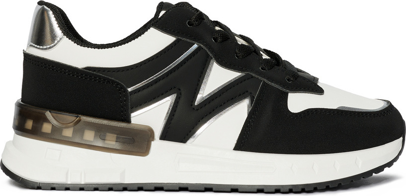 Čierne pohodlné dámske sneakersy A88-173B Veľkosť: 36