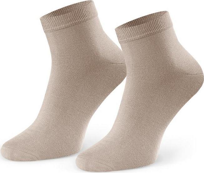 Béžové pánske bambusové ponožky Art.028 WS001, BEIGE Veľkosť: 44/46