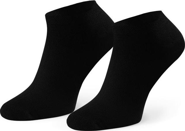 Čierne dámske členkové bambusové ponožky Art. 094 AD06, BLACK Veľkosť: 35/37