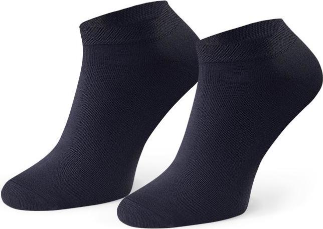 Grafitovo sivé dámske členkové bambusové ponožky Art. 094 AD05, GRAPHITE Veľkosť: 35/37