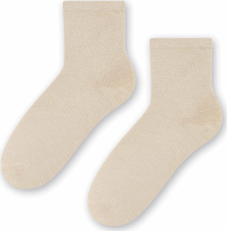 Béžové dámske bambusové ponožky Art. 108 ZD5, SIZE 35/38 BEIGE Veľkosť: 39/42