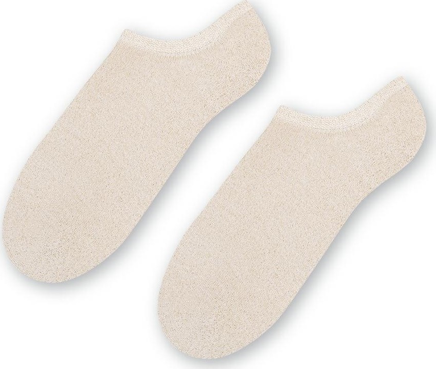 Krémovo-zlaté dámske bambusové ponožky Art.100 GP003, GOLD Veľkosť: 38/40