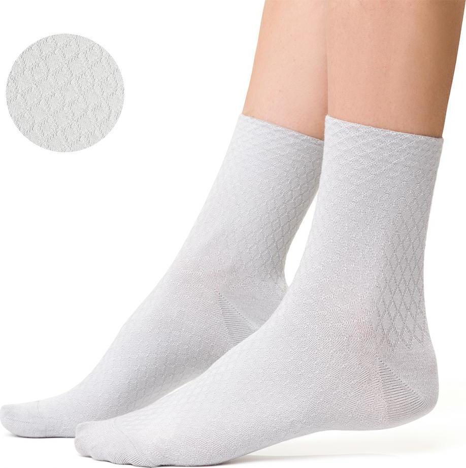 Svetlosivé dámske bambusové ponožky Art.125 WD010, LIGHT BROWN Veľkosť: 35/37