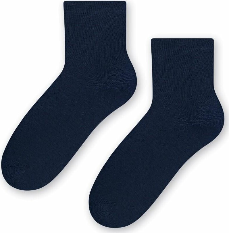 Tmavomodré dámske bambusové ponožky Art. 108 ZD6, SIZE 35/38 NAVY BLUE Veľkosť: 39/42