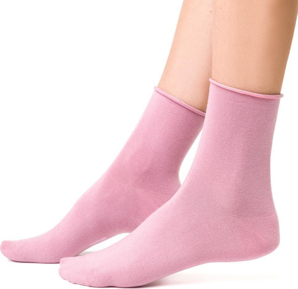 Ružové dámske bambusové ponožky Art.125 WE021, PINK Veľkosť: 35/37
