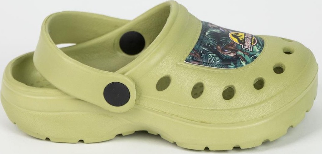 Svetlozelené chlapčenské nazuváky crocs Jurassic Park Veľkosť: 26/27