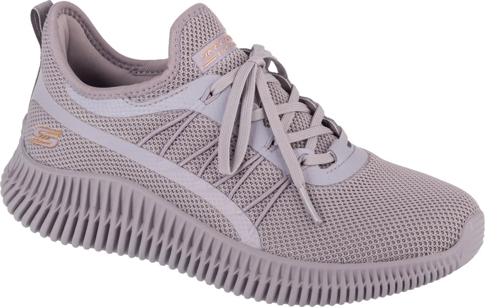 Svetlofialové ľahké tenisky Skechers Bobs Geo-New Aesthetics 117417-QUAL Veľkosť: 36