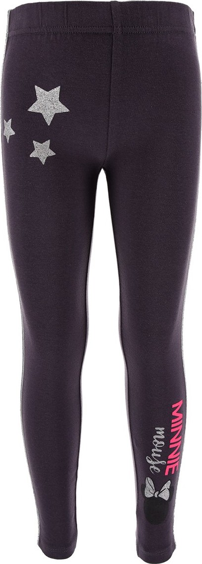 Tmavosivé dievčenské legíny Disney - Minnie Mouse Veľkosť: 116