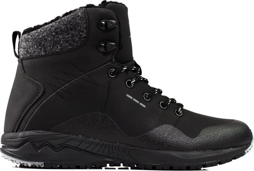 Čierne vysoké trekové topánky 11101B Veľkosť: 38