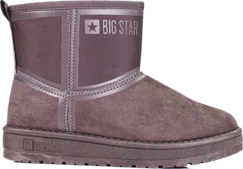 Šedé dámske krátke válenky Big Star KK274615G/PEW Veľkosť: 37