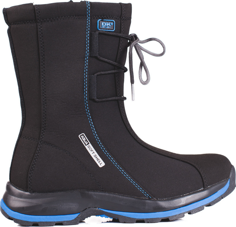 Čierno-modré dámske zateplené snehule 1754B/BL Veľkosť: 36