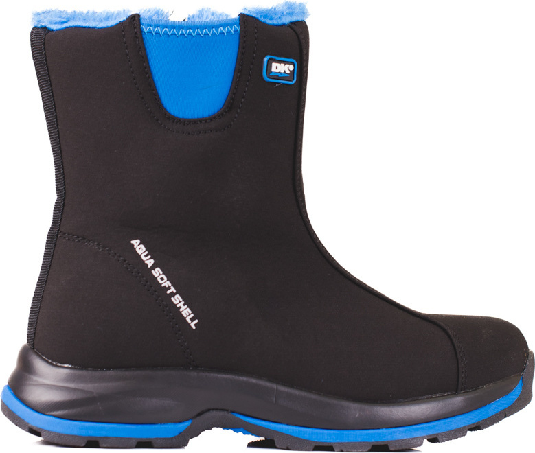 Čierno-modré dámske vyteplené snehule 15101B/BL Veľkosť: 36