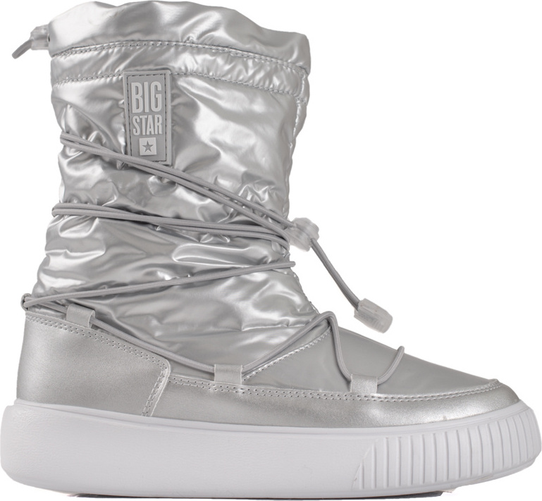 Dámske strieborné zateplené snehule BIG STAR KK274195904S Veľkosť: 36