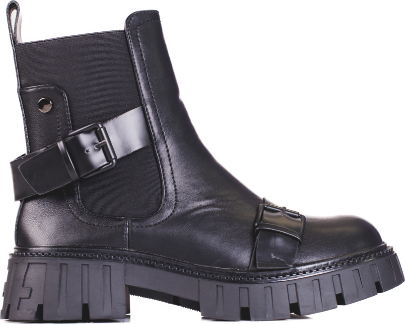 Čierne workery na platforme GD-XR-628B Veľkosť: 37