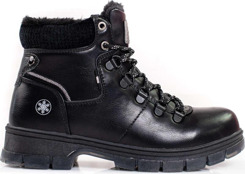 Čierne dámske traperky GD-CC-32B Veľkosť: 38