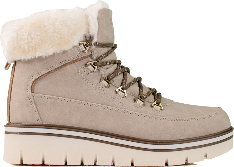 Béžové Traperky na platforme GD-CC-35BE Veľkosť: 38