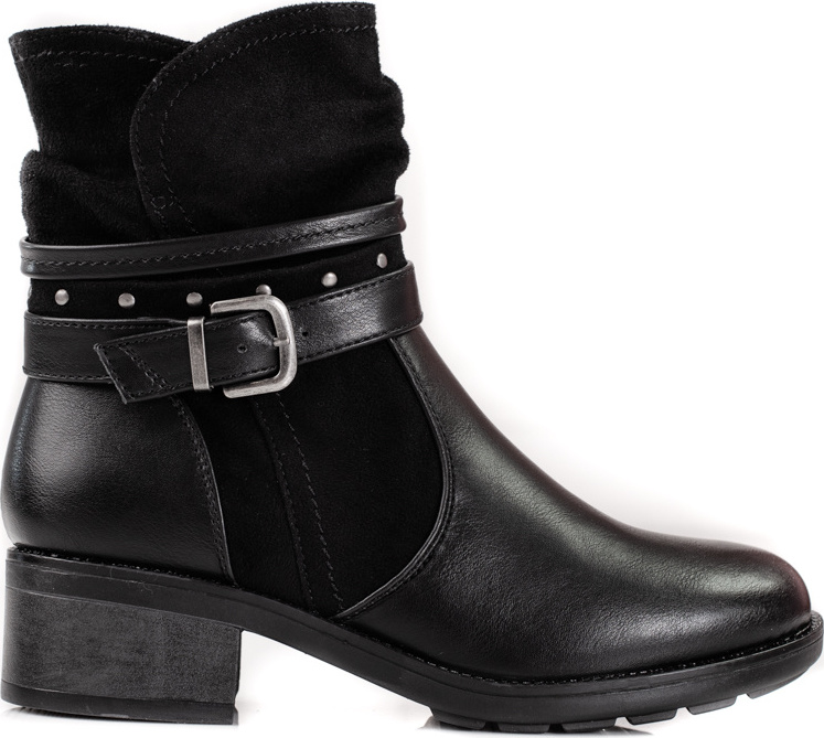 Dámske čižmy s ozdobným pásikom GD-HF280B Veľkosť: 38