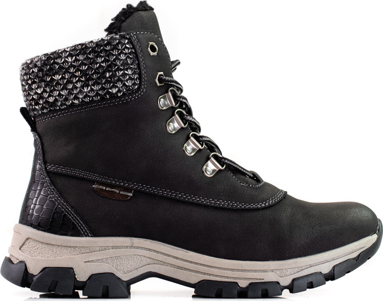 Dámske čierne traperky na platforme GD-WL-52B Veľkosť: 36