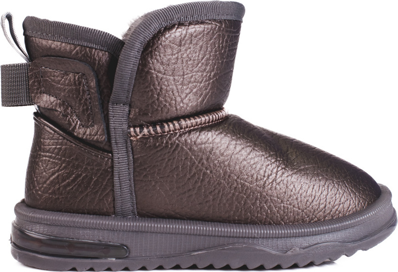 Dievčenské hnedé teplé snehule ZD55GUN Veľkosť: 29