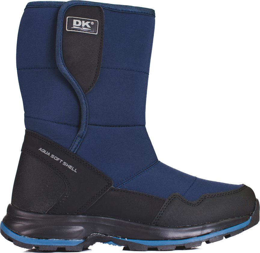 Dámske modré snehule na suchý zips 2182N Veľkosť: 36