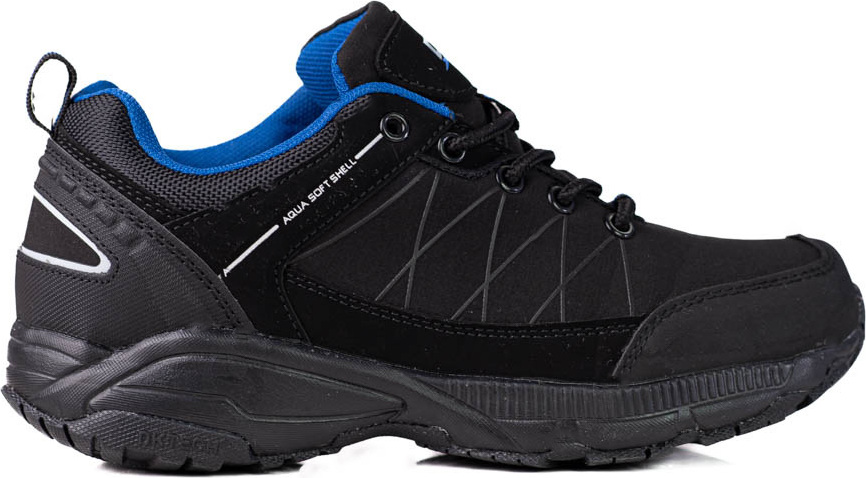 Dámske čierne trekové vodeodolné topánky 18108B/BL Veľkosť: 41