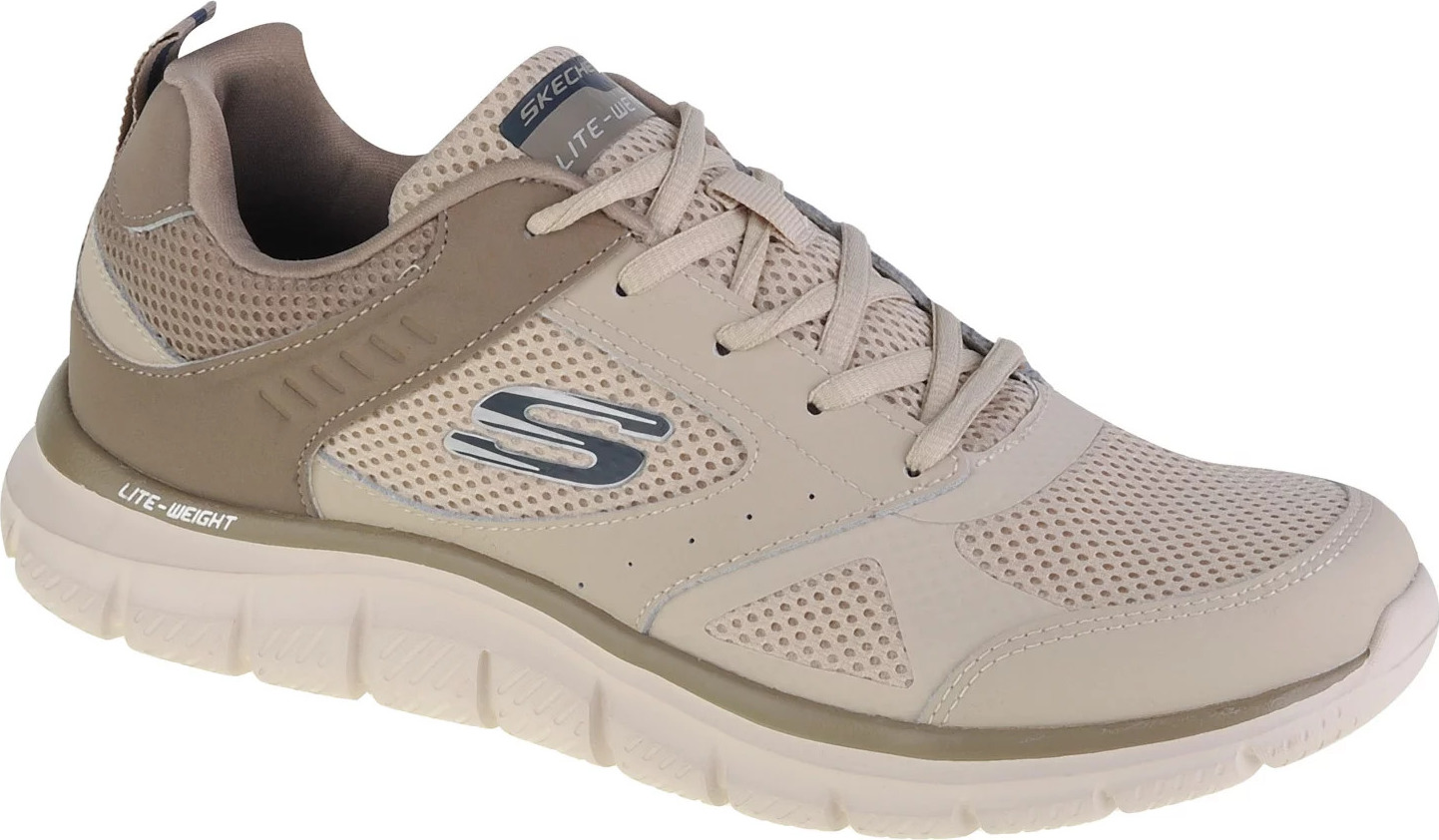 Béžové pánske tenisky Skechers Track-Syntac 232398-TPE Veľkosť: 41,5