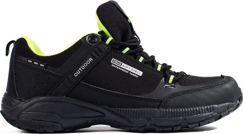 ČIERNE TOPÁNKY TREKOVÉ OUTDOOR 1096B/GR Veľkosť: 36