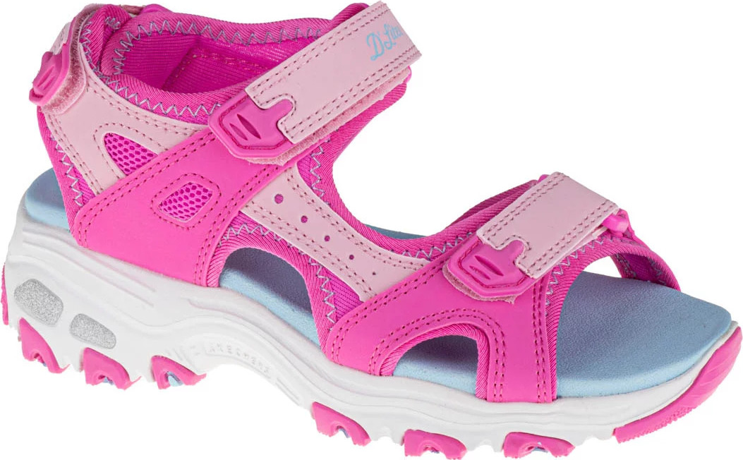 Ružové dievčenské nazuváky Skechers D'Lites 664133L-HPMT Veľkosť: 33
