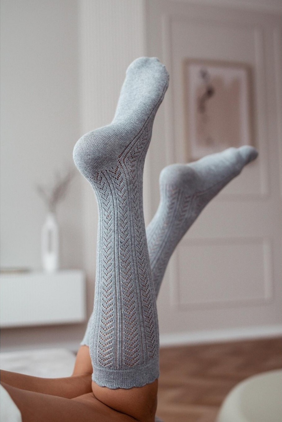 Podkolienky Milena Jody 0330 37-41 Veľkosť: 37-41, Barva: sivá