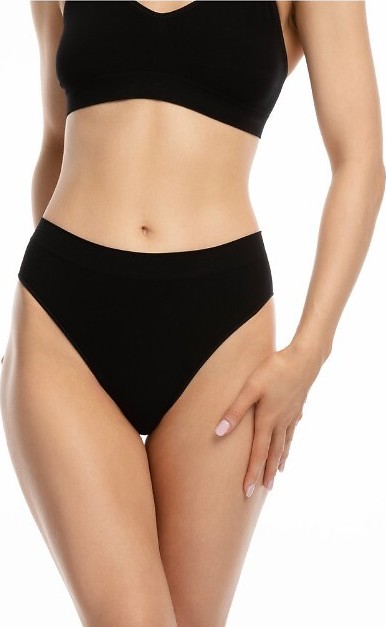 Bambusové nohavičky Julimex Bamboo Bikini Veľkosť: 2XL, Barva: čierna