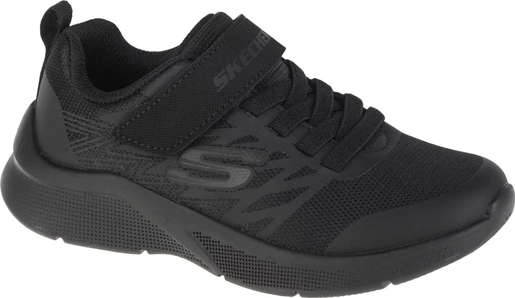 Čierne chlapčenské tenisky Skechers Microspec Texlor 403770L-BBK Veľkosť: 28