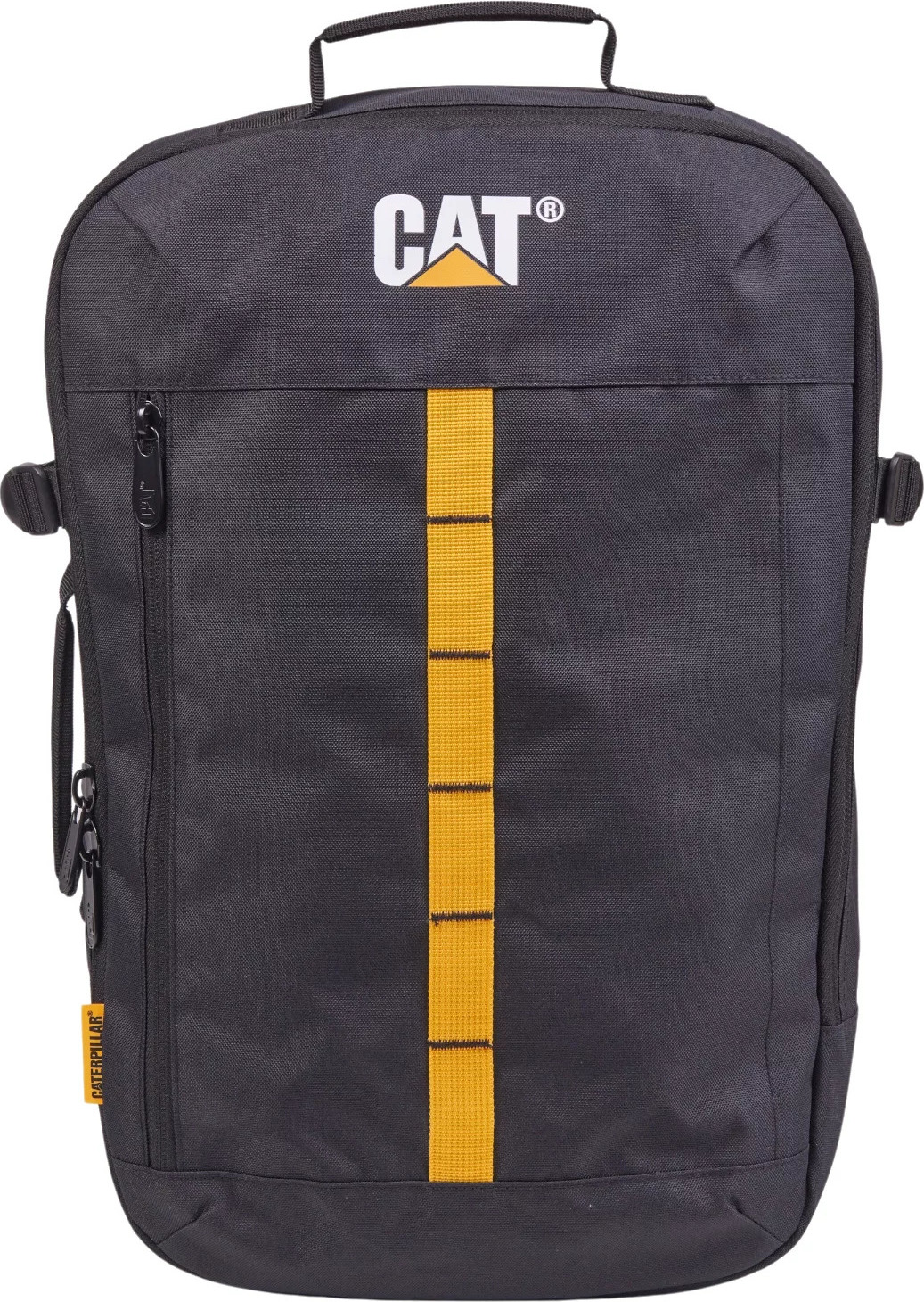 Čierny pánsky priestranný batoh Caterpillar Tactical Cabin Backpack 84723-01 Veľkosť: ONE SIZE