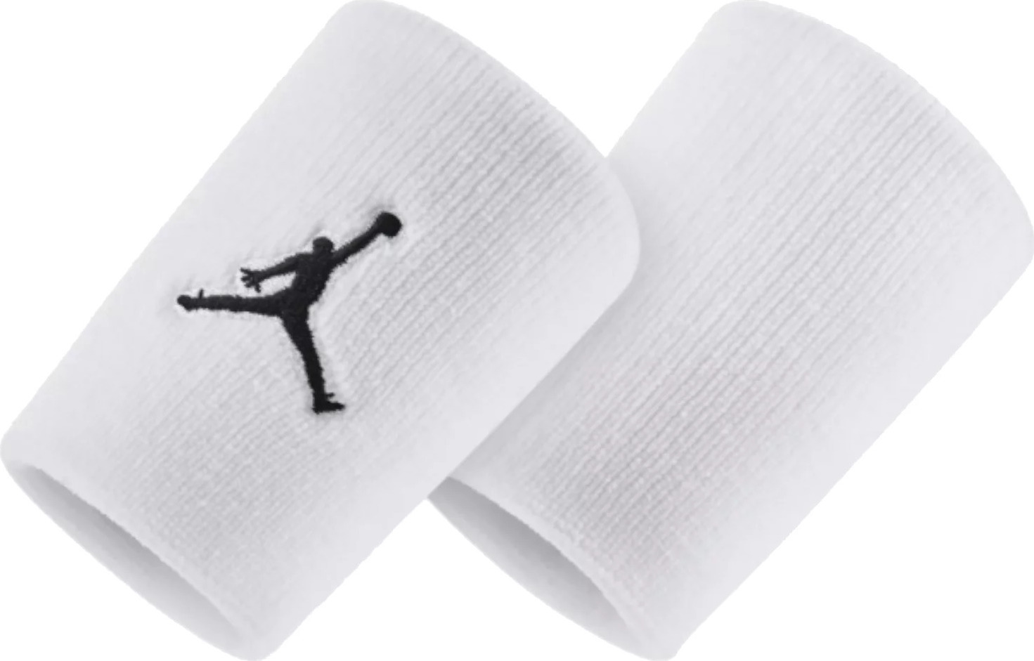 Biele potítka na zápästie Jordan Jumpman Wristbands JKN01-101 Veľkosť: ONE SIZE